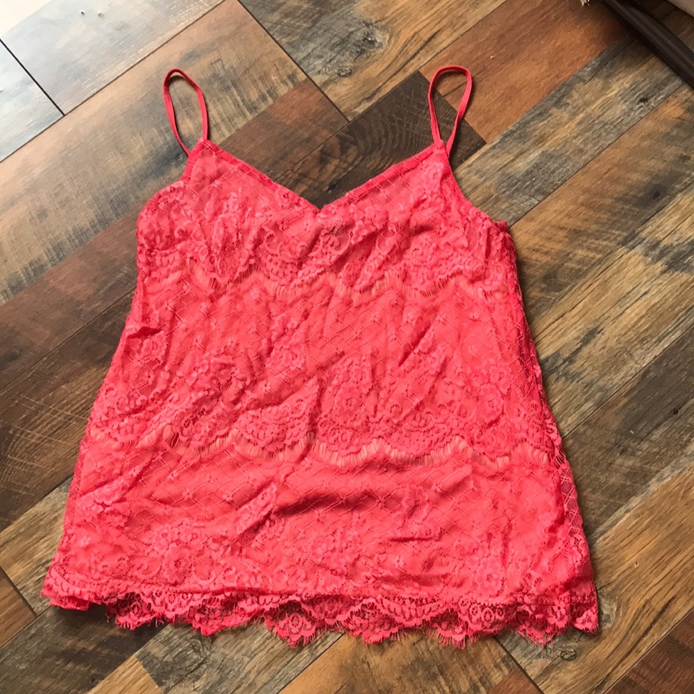 Lace adjustable tank